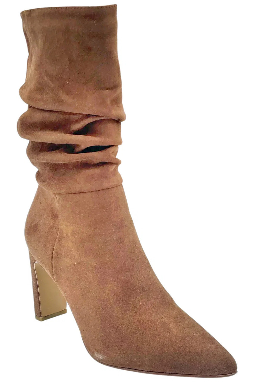 Chinese Laundry Women's Ezra Suedette Fashion Boot Brown - Medium